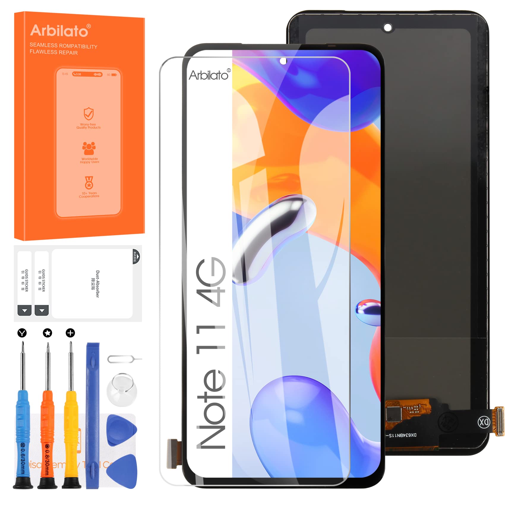 Amazon.com: Incell Screen for Xiaomi Redmi Note 11 4G Screen